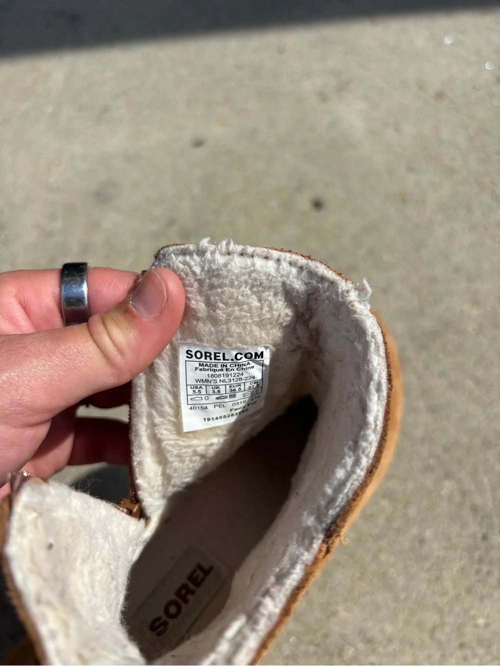 Sorel kinetic boot
